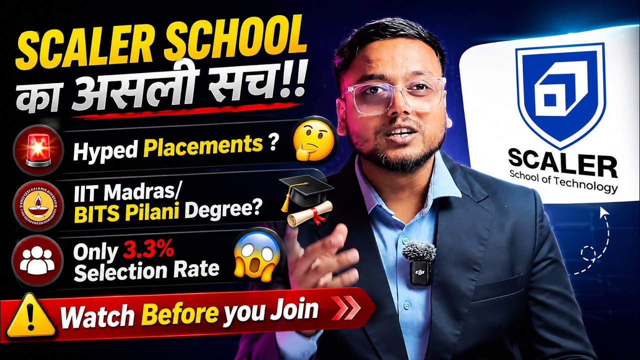 Scaler School of Technology Review 2026 😭 | Scaler school of technology ...