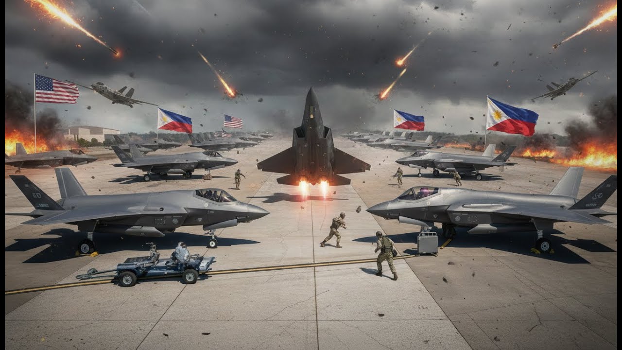 Philippines Surprised! U.S. F-35B Lightning II Jets Boost Presence at Clark Air