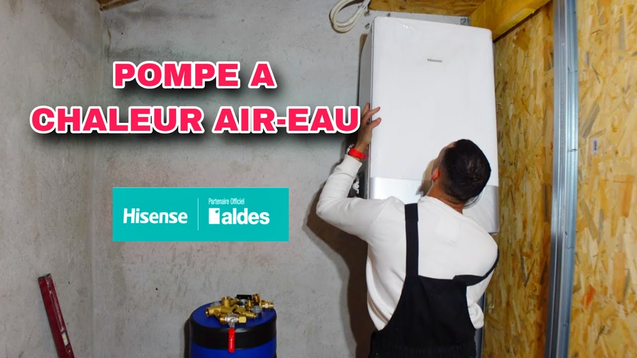 J'INSTALLE UNE POMPE A CHALEUR AIR EAU ALDES PARTIE 1
