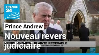 Affaire Epstein : nouveau revers judiciaire pour le prince Andrew • FRANCE 24