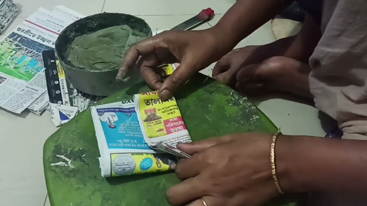 50 গ্রাম মুরির ঠোঙা তৈরির পদ্ধতি।