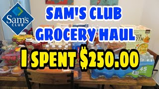 SAM S CLUB GROCERY HAUL DID I SPEND TOO MUCH SOME MUST HAVES FOR OUR FAMILY OF 6