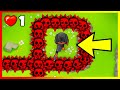 The LUCKIEST Random Projectiles YET? Can I BEAT Impoppable Mode!? (Bloons TD 6)