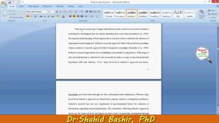 Research Approach by Dr.Shahid Bashir, PhD