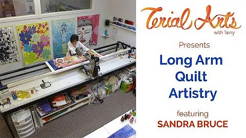 Sandra Bruce's Long Arm Quilt Artistry!