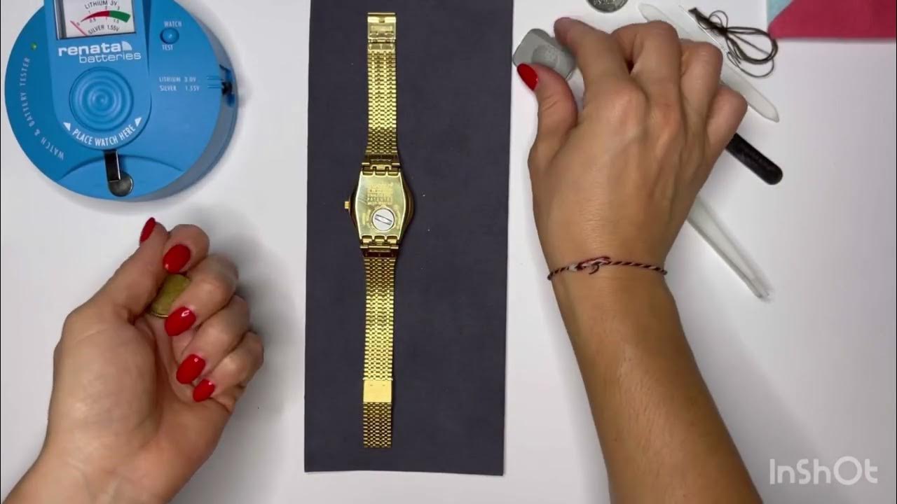 Как поменять батарейку swatch Swatch battery replacement, renata 329 button cell watch battery (SR731SW) Ali