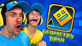 Jogamos GEOMETRY DASH no Nivel Extremo 😡