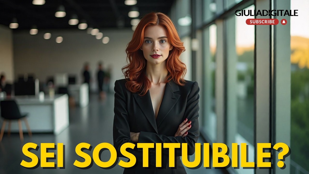 Copertina del video: Se l’intelligenza artificiale fa il tuo lavoro… tu cosa fai?