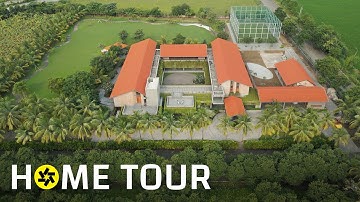 A 47,000 sq. ft. Luxury Courtyard Home in Gujarat! (House Tour)