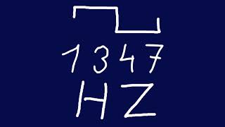 1347 hz square