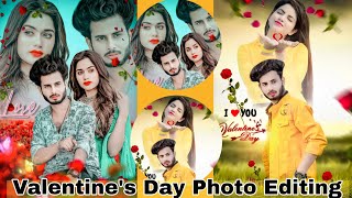 Valentine Day Special Photo Editing 2024 / New Valentine Day Photo Editing PicsArt 2024 |14 February