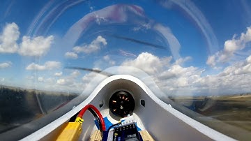 ASW 28 Maiden flight, FPV inside cockpit. 1080(60)