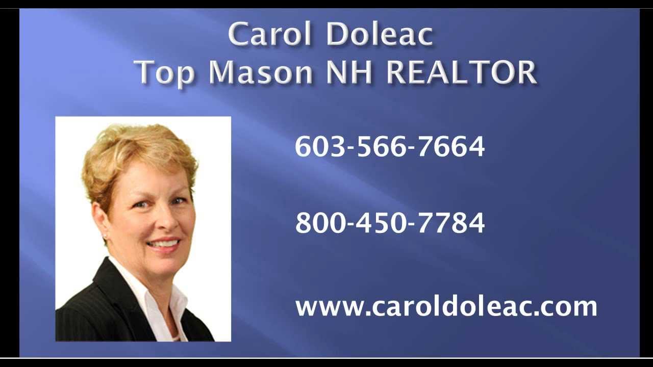 Carol Doleac #1 Best Mason NH Real Estate Agent - Top REALTOR