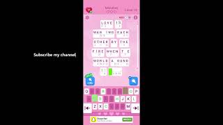 Cryptogram Valentine's Day Event Chapter 1 Level 10 | Cryptogram Valentine's Day Event Chapter 1