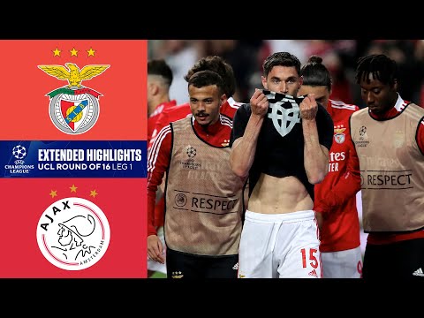 Benfica vs. Ajax: Extended Highlights | UCL Round of 16 - Leg 1 | CBS Sports Golazo