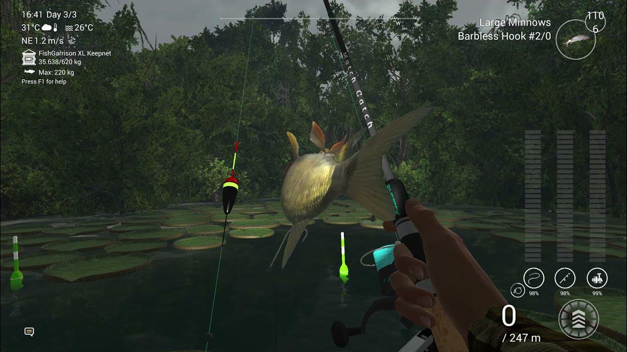 Fishing Amazonian Maze Unique Jacunda YouTube