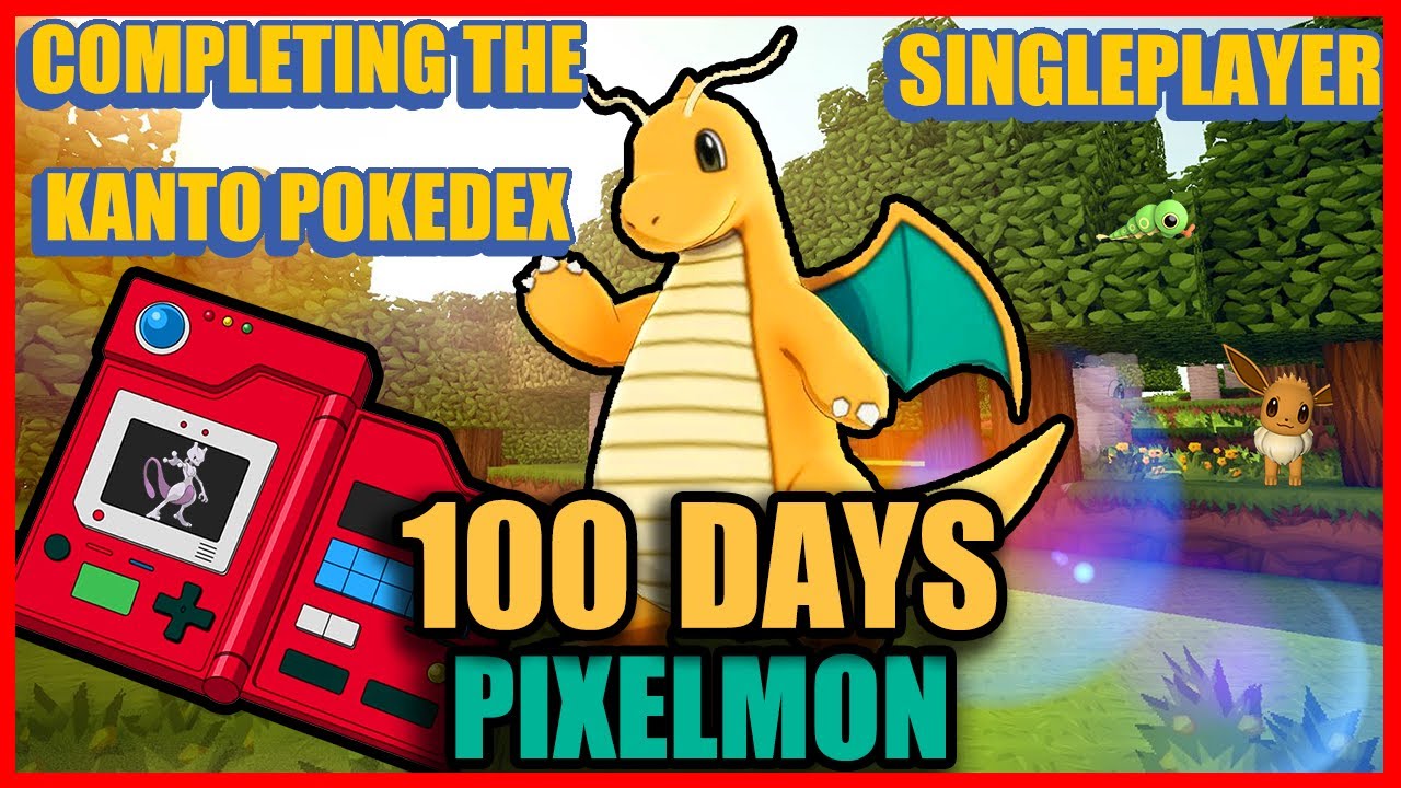 I played alot multiplayer pixelmon and I started a singleplayer