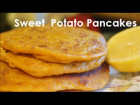 Easy Vegan Sweet Potato Pancakes