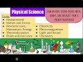 Navigating Course Selection in Physical Science: Insights on Physics and Chemistry