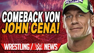 Comeback von John Cena!, Bekommt Smackdown eine dritte Stunde? | Wrestling/WWE NEWS 69/2021