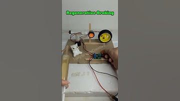 Regenerative Braking • Hydraulic • Dc Motor | #dcmotor #tech #youtubeshorts #motor #dcmotorproject