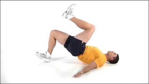 NAVY FITNESS - Glute Bridge - 2 Legs Up, 1 Leg Down