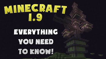 Minecraft 1.9 - Everything You Need To Know!