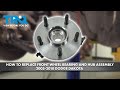 How to Replace Front Wheel Bearing and Hub Assembly 2005-2010 Dodge Dakota