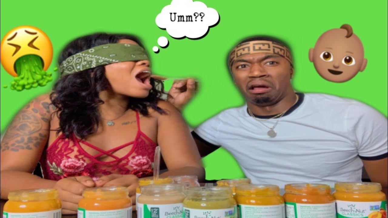 BABY FOOD CHALLENGE!! *Extremely Disgusting* - YouTube