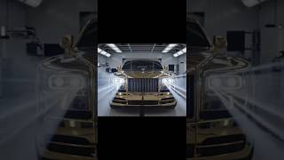 How a _15 Million Solid Gold Rolls Royce Is Made Inside the Factory#foryou #manufacturing #factory #