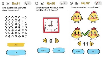 Brain Out Levels 51 - 75 Walkthrough Solution | Must Be Watched