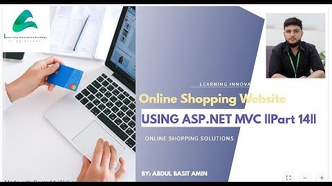 Online Shopping Website in Asp.Net MVC ||Part 14||