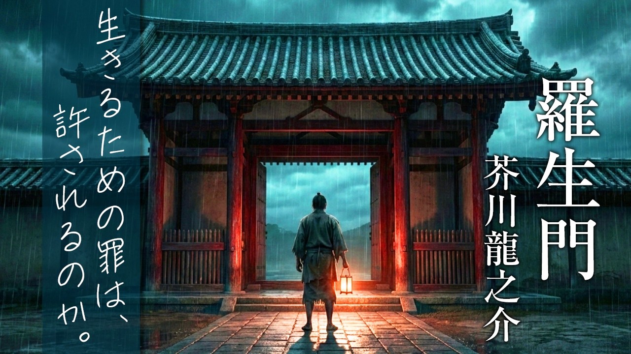 【名作朗読】善と悪の境界が崩れる夜『羅生門』　芥川龍之介