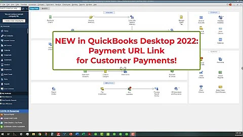 QuickBooks Desktop 2022 - NEW Payment URL Link for Customer Payments!