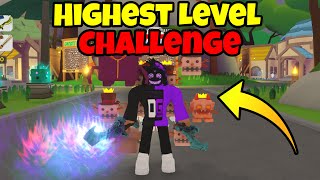 Highest Level In 10 Minutes!! Roblox Giant Simulator
