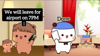 Vacation Countdown Starts 🥳✈️| Pre-Trip Call Discussion 📲🩷| Milli & Helen | BubuDudu MHM