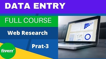 data entry web research Bangla tutorial | hasin tech |