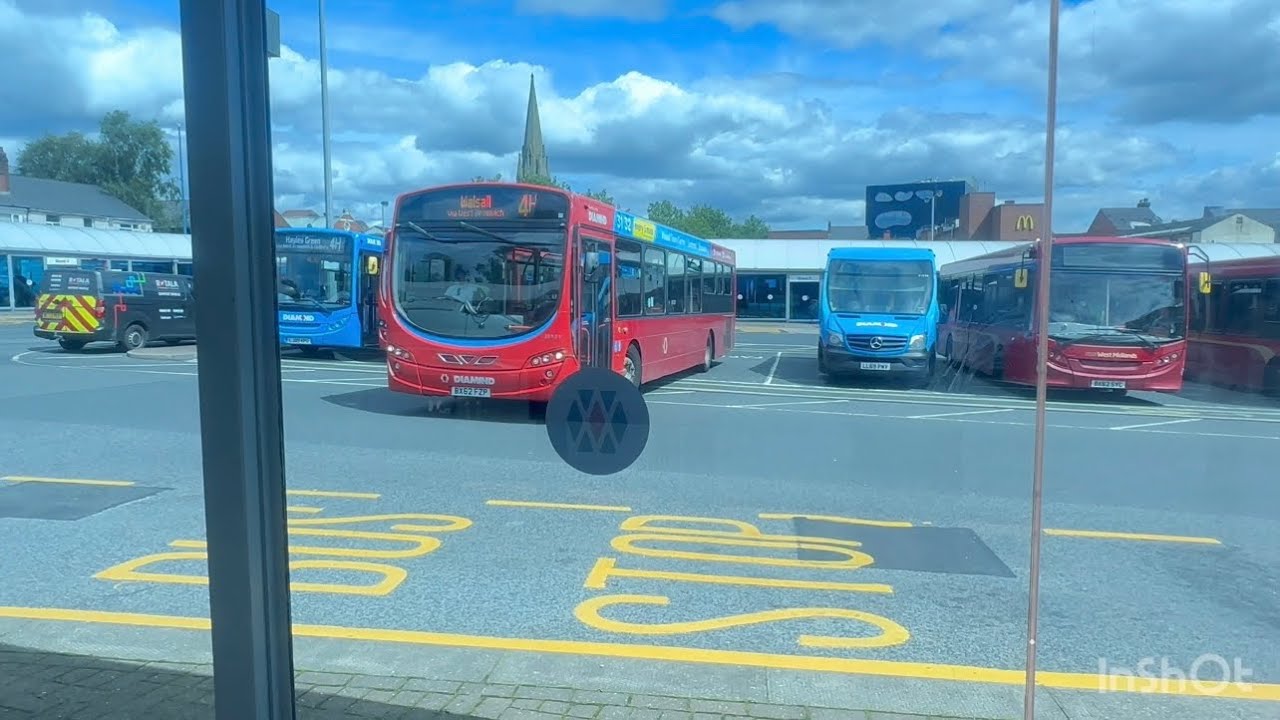🇬🇧 wednesbury bus station tour 😁 YouTube