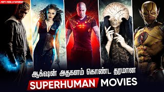 Top 10 Superhuman Movies In Tamildubbed | Non Marvel & Dc Movies | Hifi Hollywood #superheroesmovies