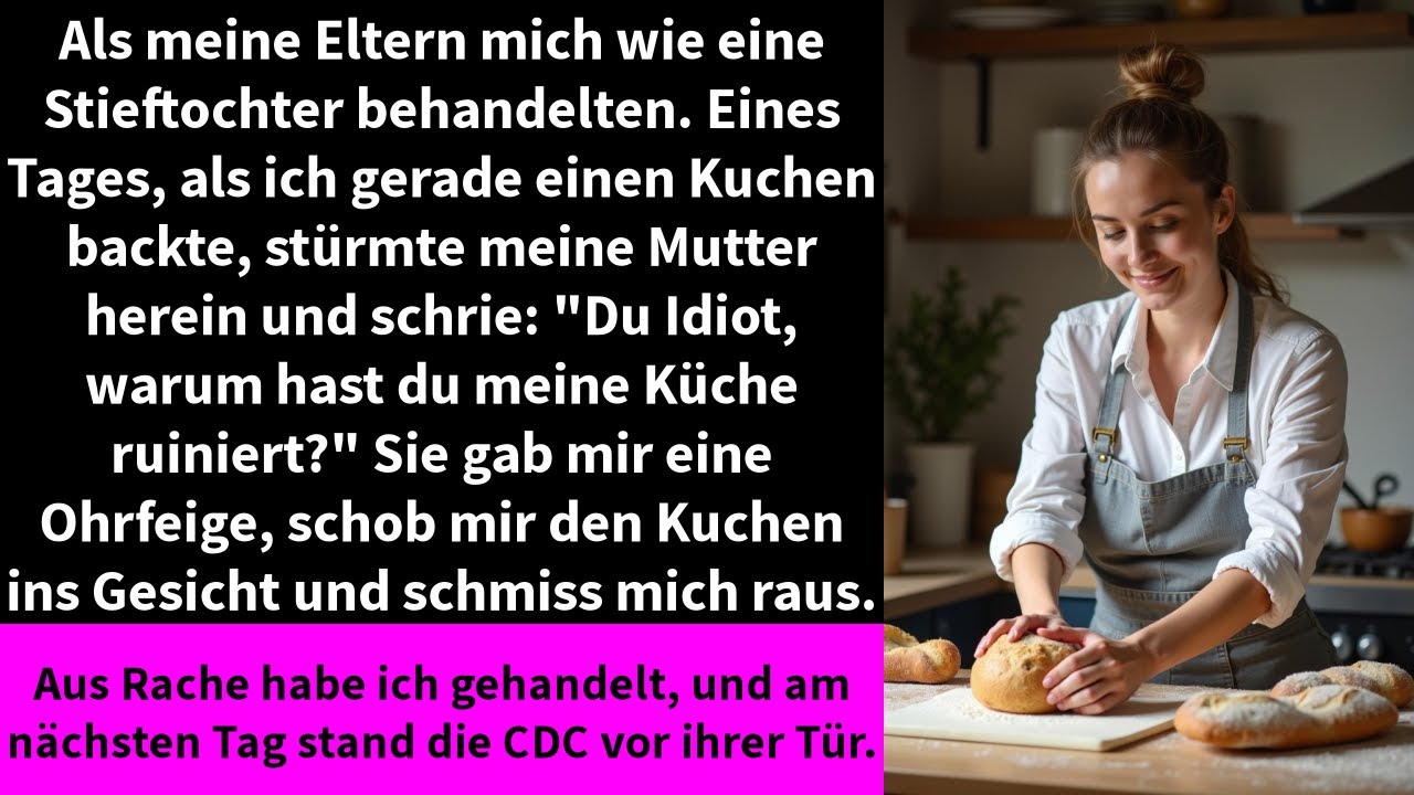 Mamas Hand traf meine Wange. Dann griff sie nach dem Kuchen, den ich gebacken hatte, und rieb ihn mir ins Gesicht. „Du Idiot. Du verschwendest deine Zeit. Verschwinde. Du bist hier nicht...