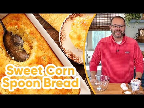 Sweet Corn Spoon Bread - Recipe by Blackberry Babe