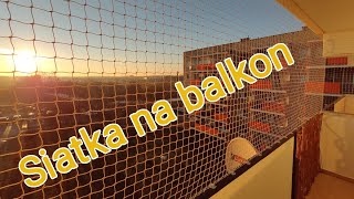 Siatka Na Balkon - Montaż Bezinwazyjny