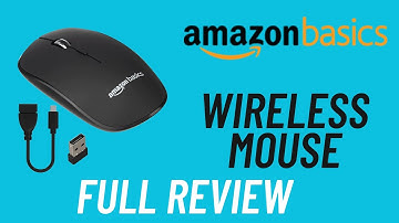 Amazon basics mouse review and unboxing
