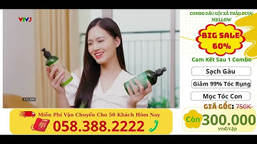 Combo Dầu Gội Thảo Dược Ngăn Ngừa Gàu Giảm Rụng Tóc Mellow