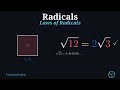 Laws of Radicals: Shrink √12 into 2√3