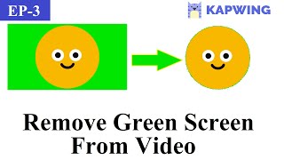 Remove Green Screen From Video Using Kapwing Video Editor Kapwing Online Video Editor Ep-3