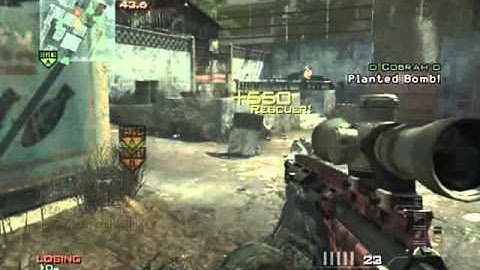 MW3 - Triple Feed in SnD