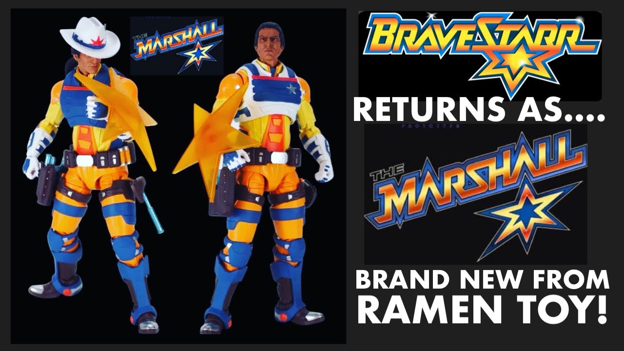 BRAVESTARR RETURNS AS……THE MARSHALL! – New Ramen Toy Retro 80's