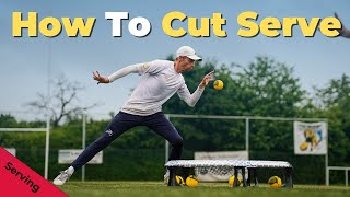 How To Cut Serve | How To Serve In Roundnet (Spikeball)