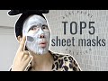 Sheet Masks to remove #whiteheads #blackheads #acne GENTLY!